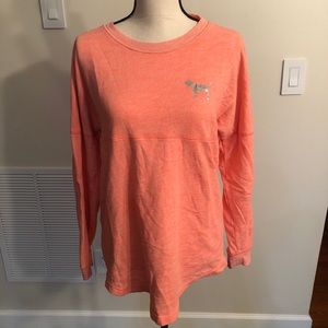 Victoria’s Secret pink sweatshirt
